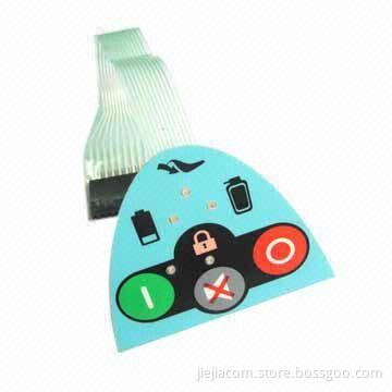 Manufacturer of Membrane Control Panel Switch with Embedded Shine LEDs
